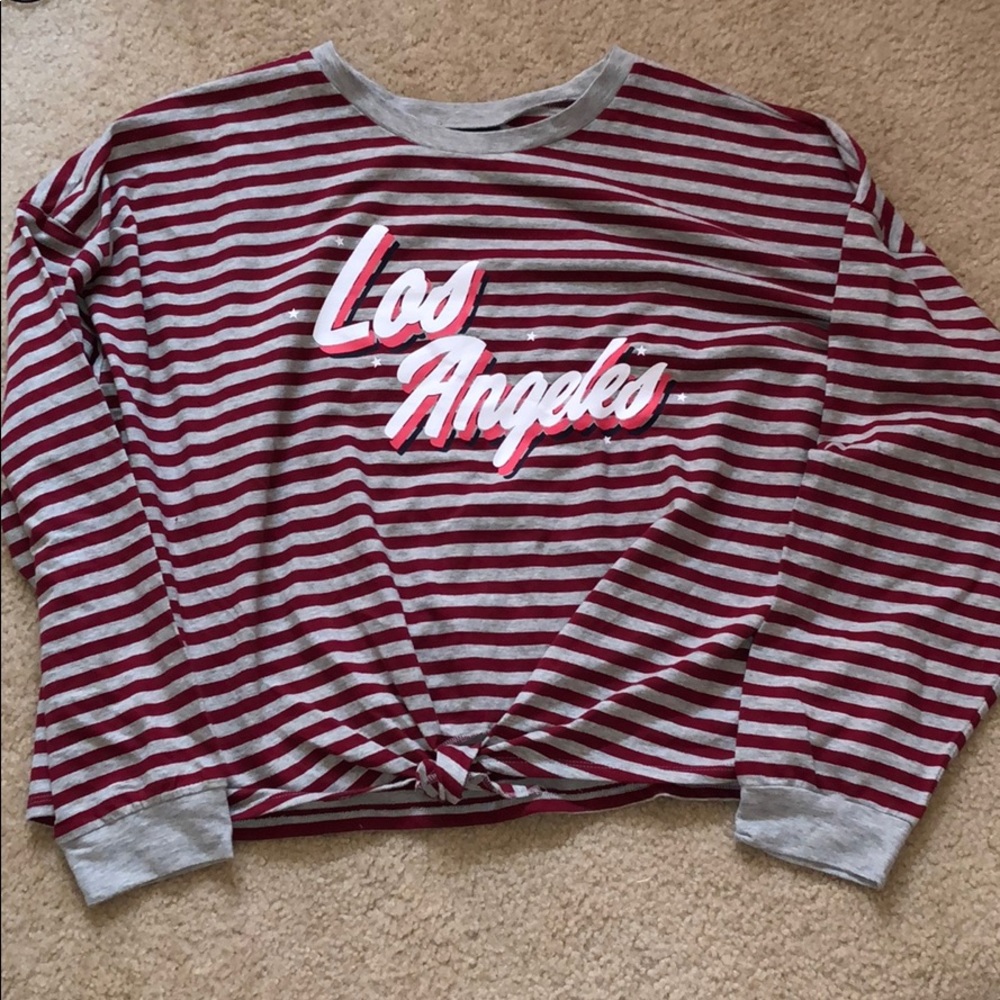 WOMENS PLUS SIZE - Stripe Long Sleeve - Size 3X
